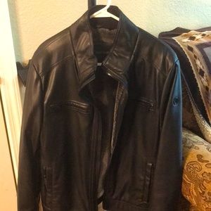 Calvin Klein leather jacket